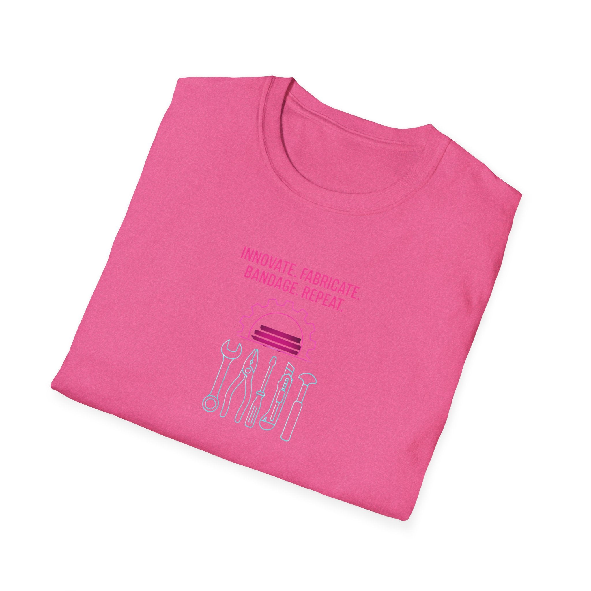 Innovate Fabricate Bandage Repeat T-Shirt