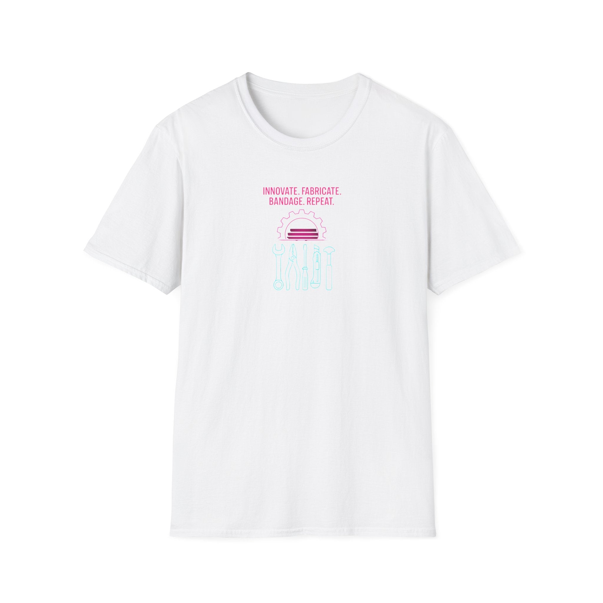 Innovate Fabricate Bandage Repeat T-Shirt