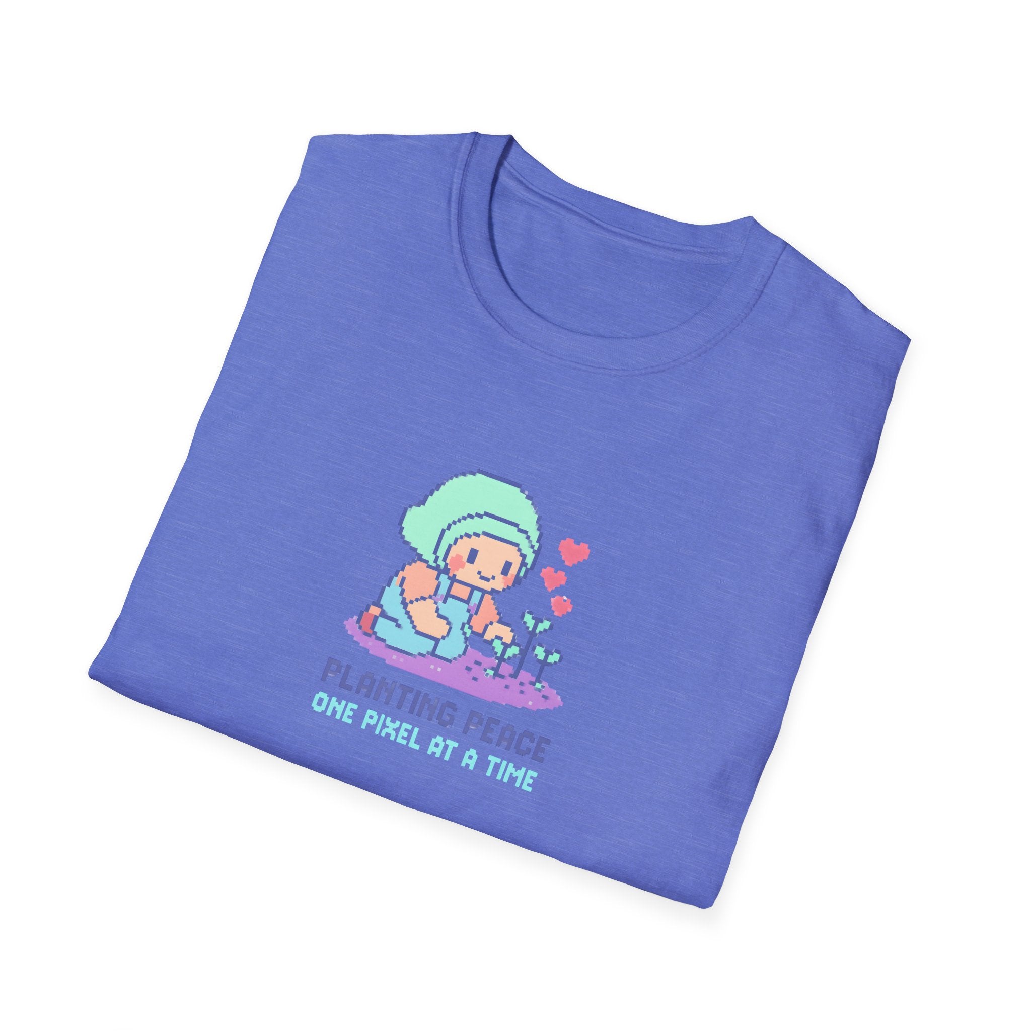 Planting Peace Pixel Art T-Shirt