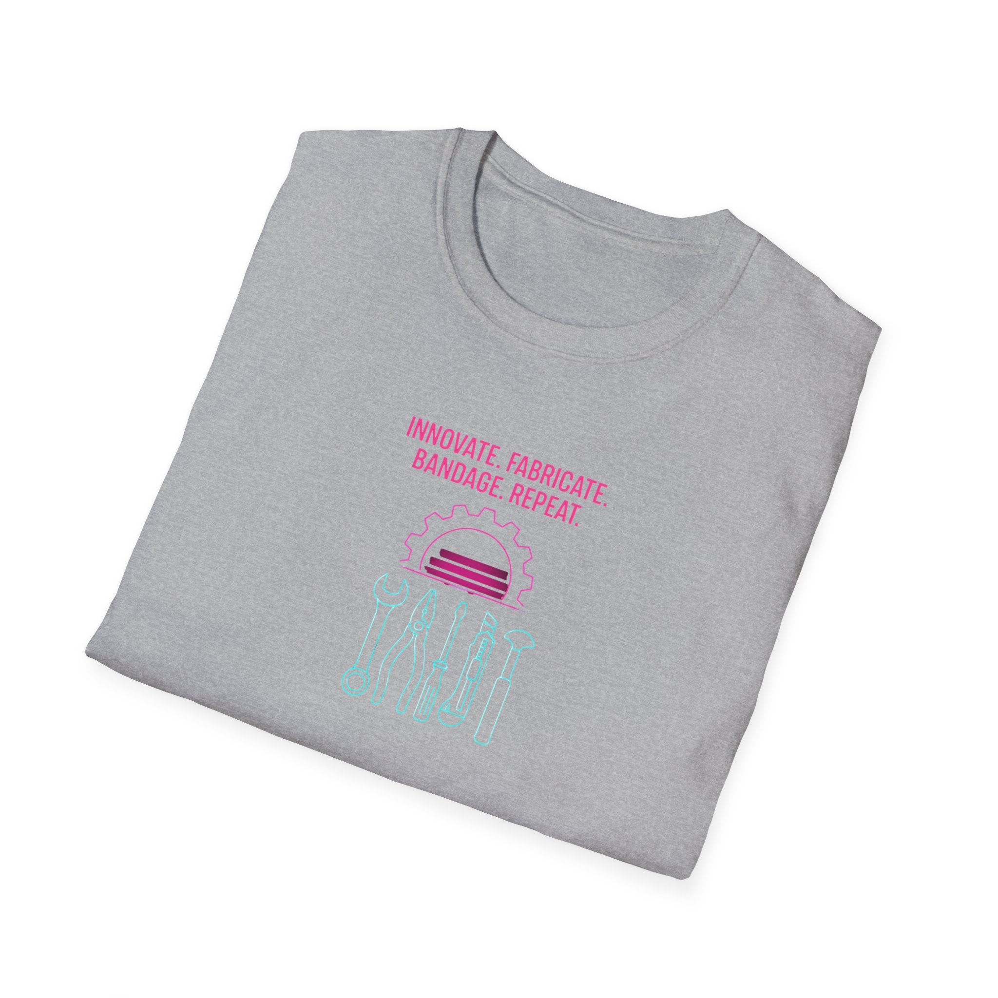 Innovate Fabricate Bandage Repeat T-Shirt