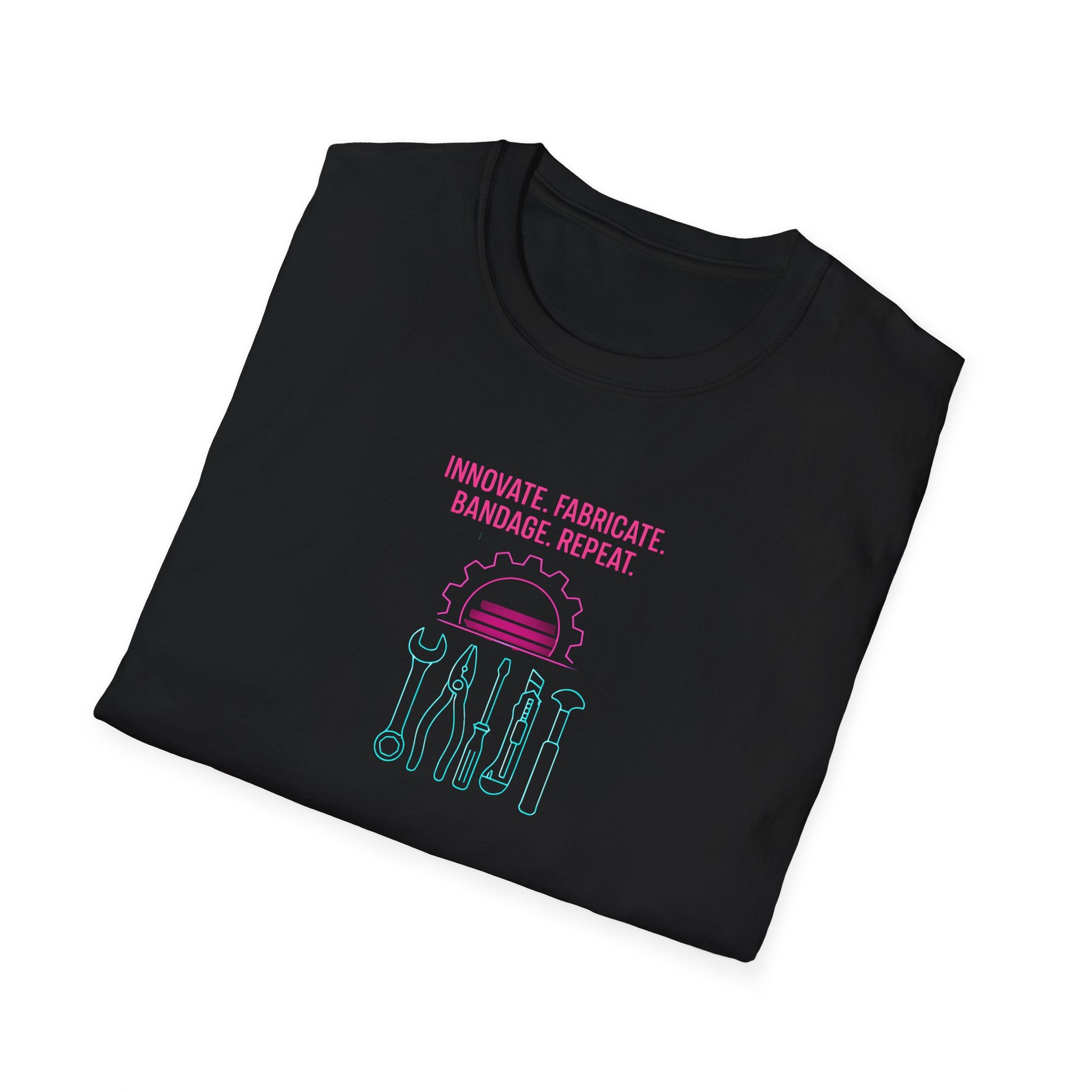 Innovate Fabricate Bandage Repeat T-Shirt