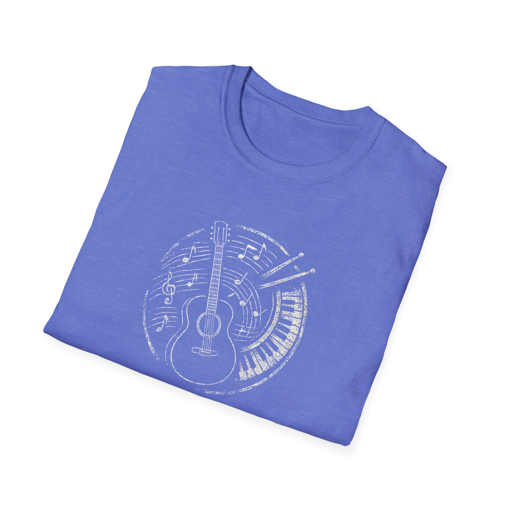 Musical Guitar Emblem T-Shirt