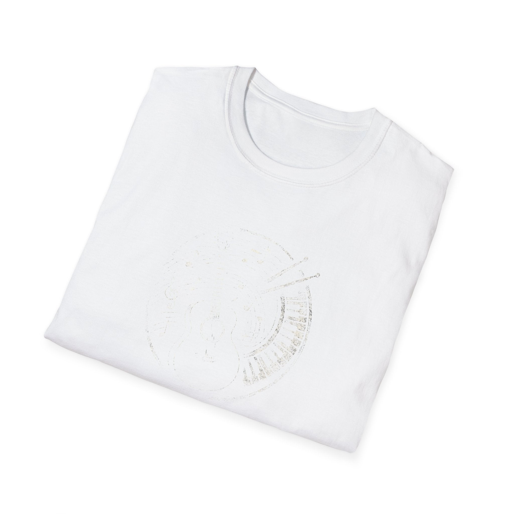 Musical Guitar Emblem T-Shirt