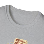 Motivational Dartboard Phrase T-Shirt