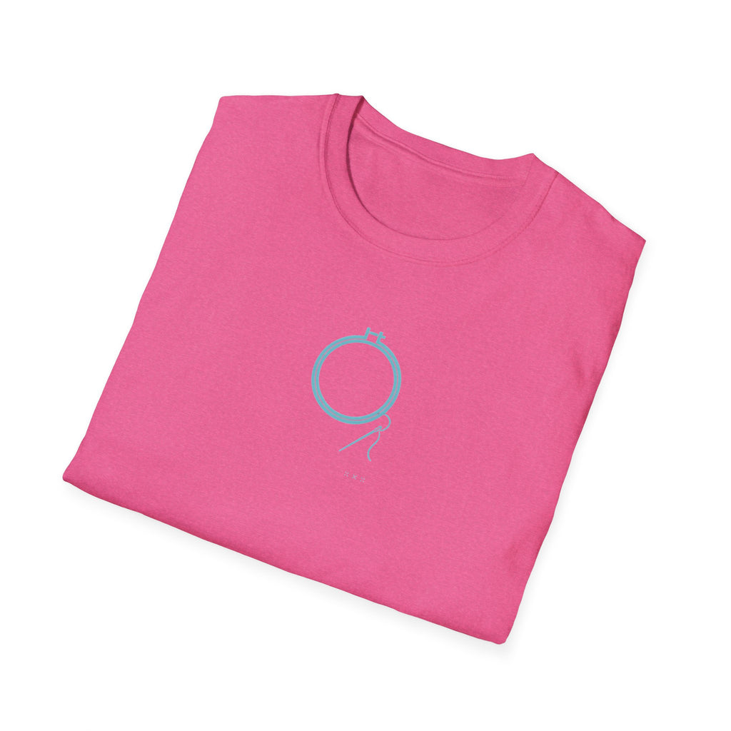 Embroidery Hoop with Thread T-Shirt