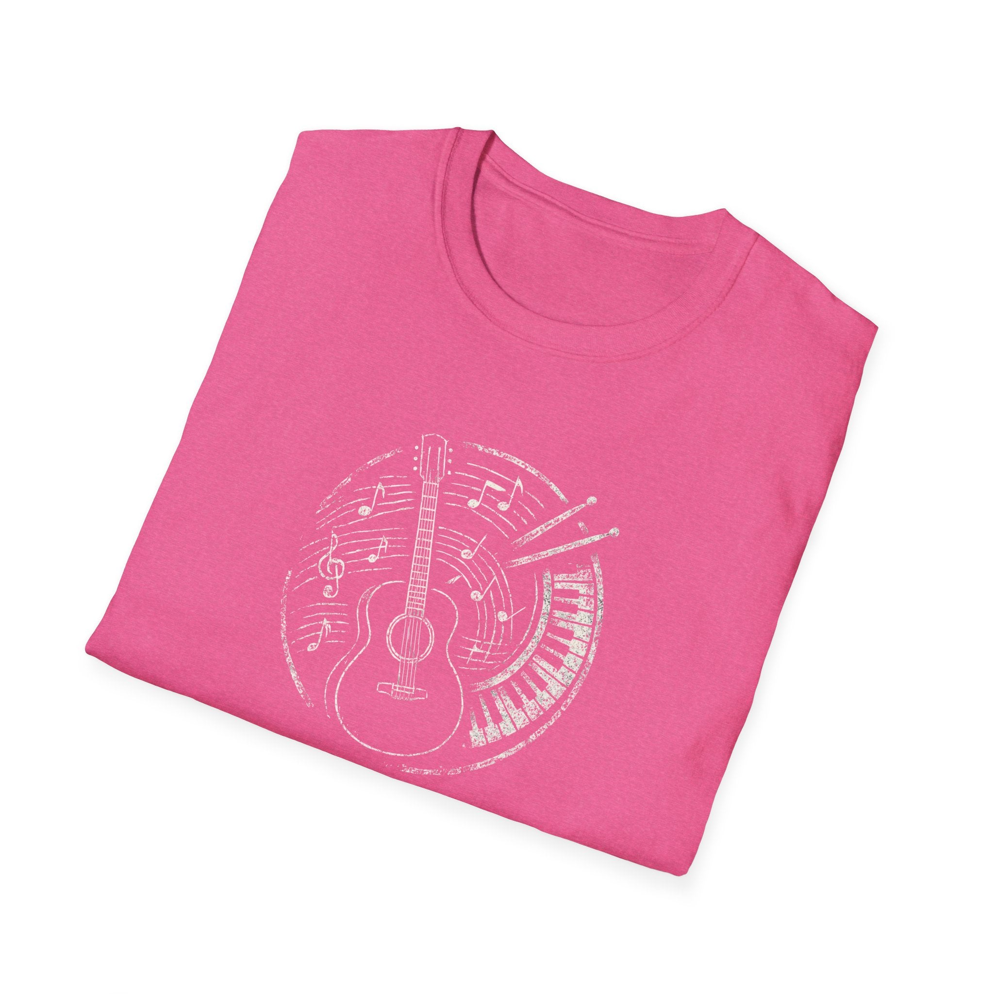 Musical Guitar Emblem T-Shirt
